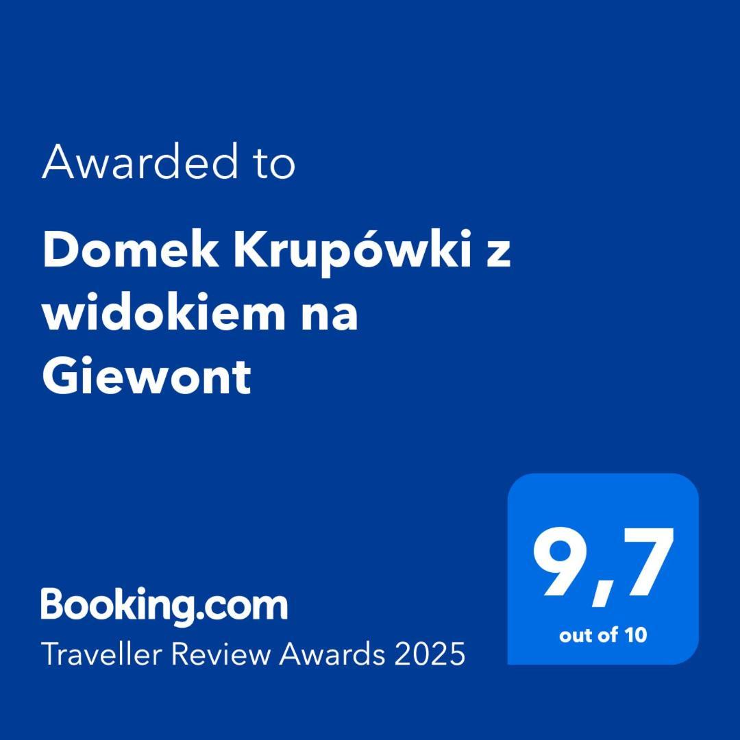 Domek Krupowki Z Widokiem Na Giewont Закопане Екстериор снимка